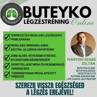 BUTEYKO légzéstréning online® – 2025. június 24.