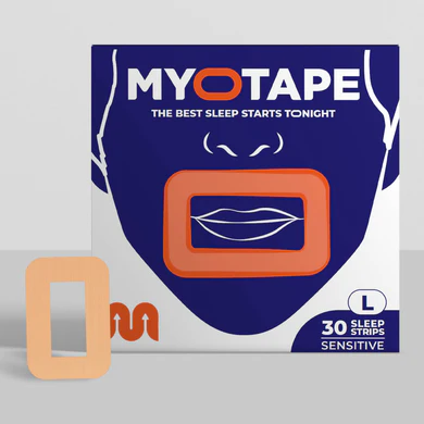 MyoTape – nyitott alvástapasz nyugodt alváshoz 30db (L)
